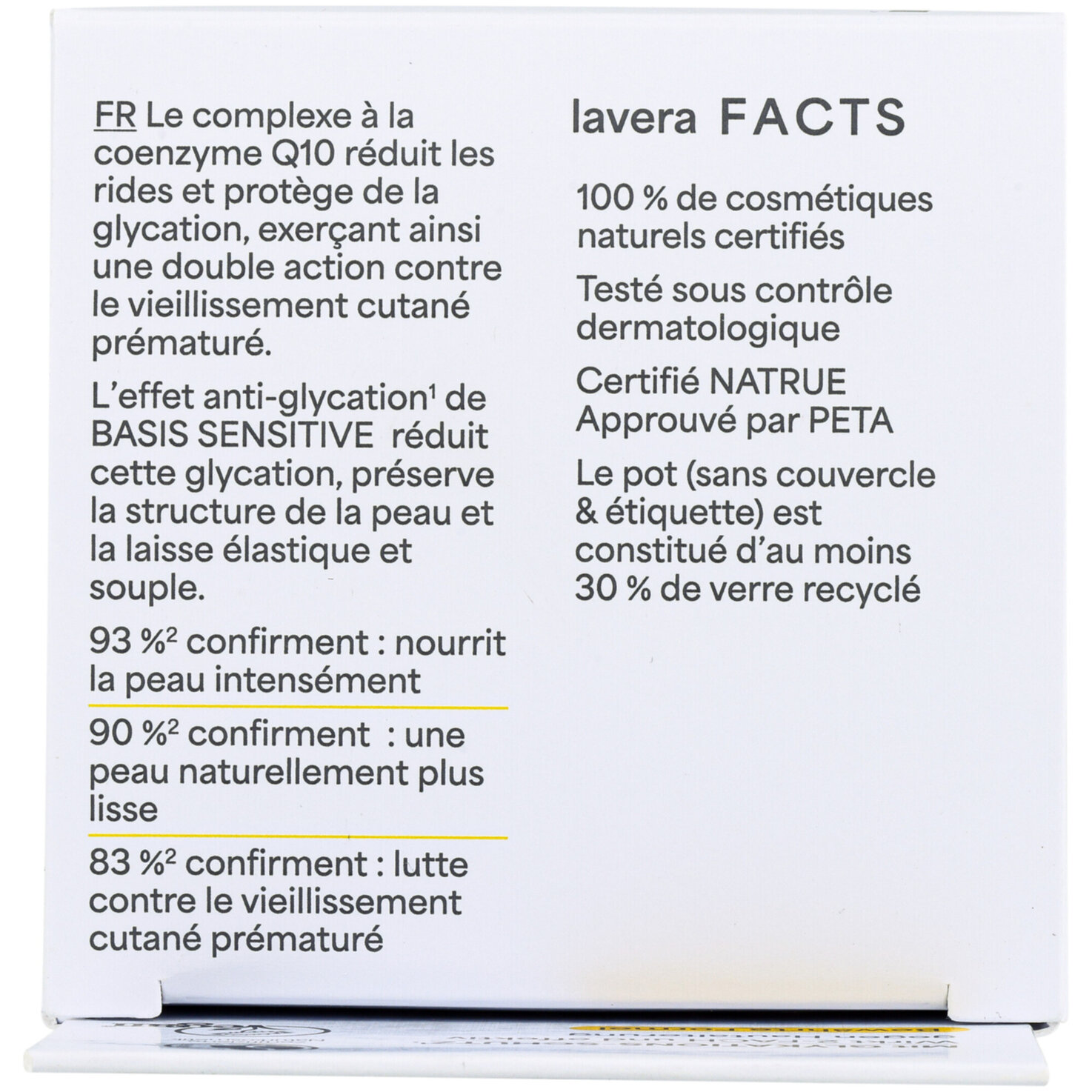Lavera Basis Sensitive Anti-Falten Feuchtigkeitscreme Q10