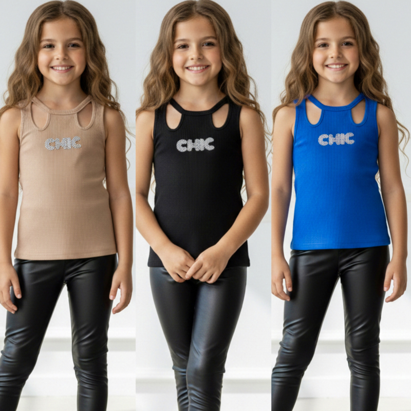 Chic bling top