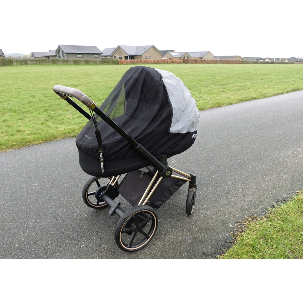 Køb BabyDan Super Safe Myggenet – Kombi Sort