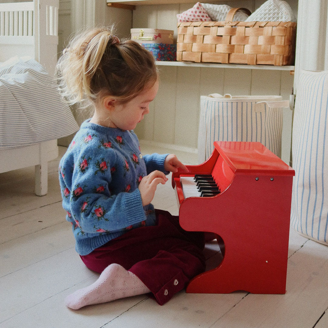 konges sløjd piano - rood