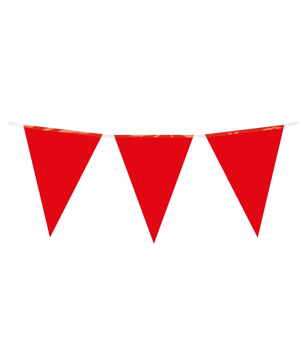 Rood Slinger Plastic 10m