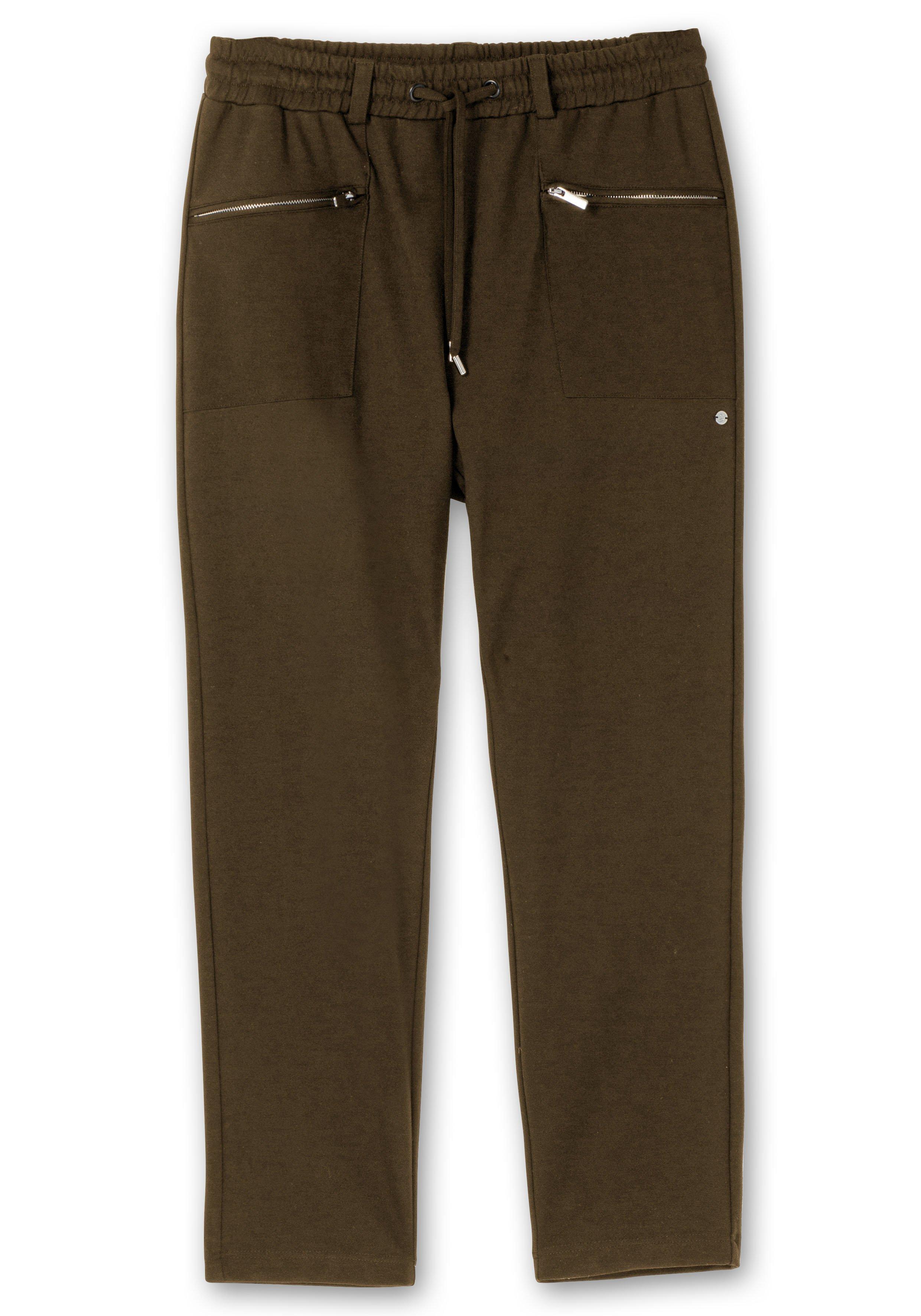 Schmale Joggpants im Cargostil, mit Komfortbund