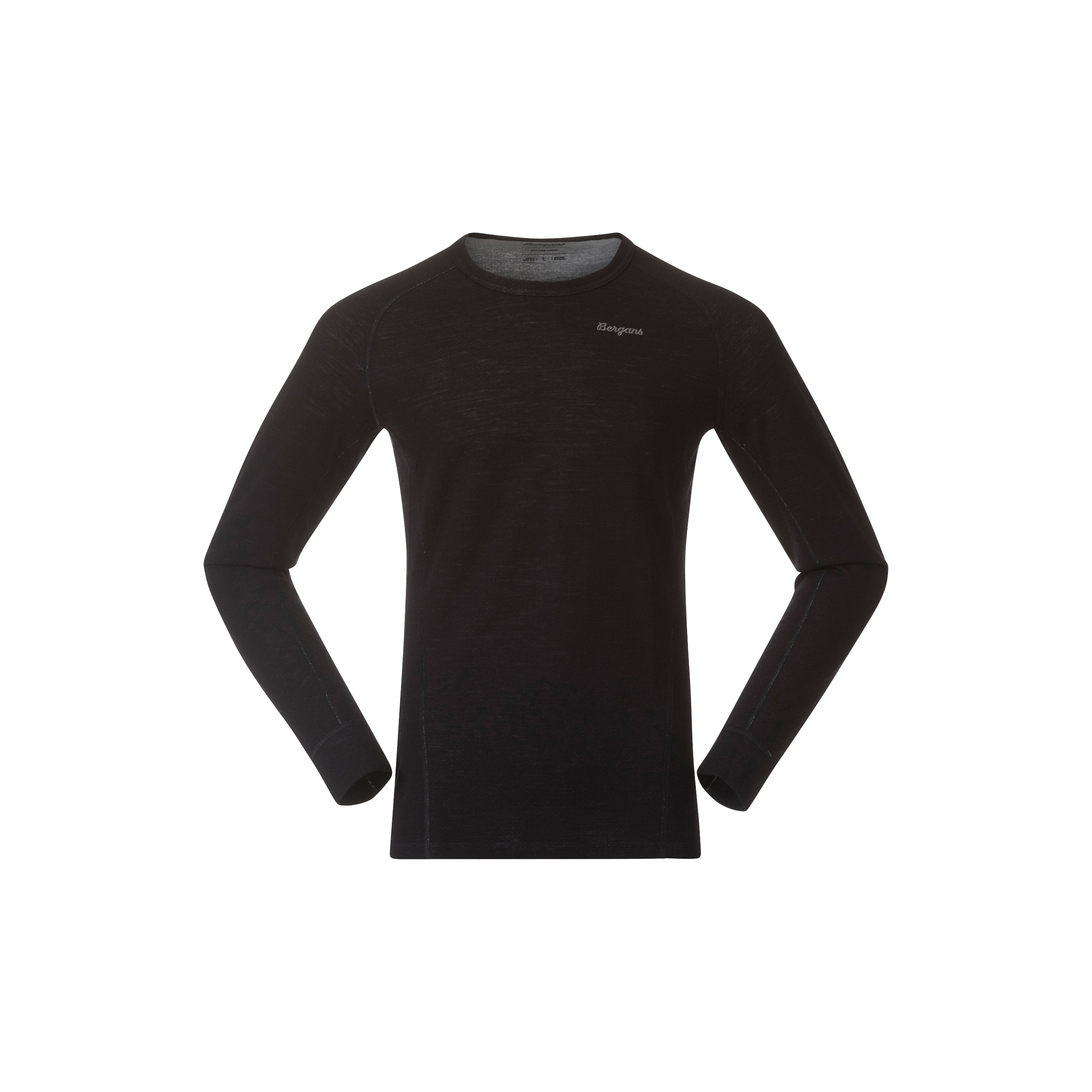 Inner:Dual Merino Long Sleeve Men Black