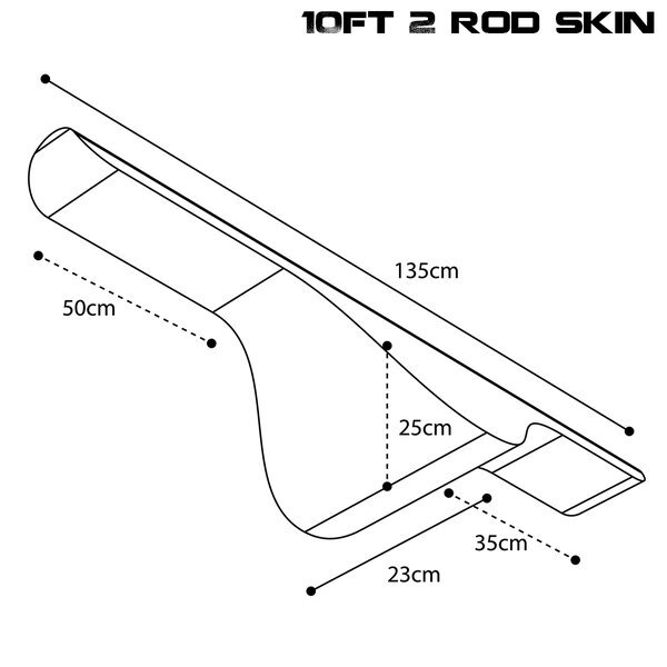 Fourreau rigide Nash Scope OPS Hi Protect 2 Rod Skin