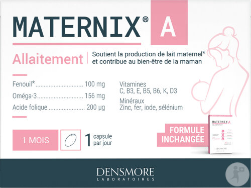 Laboratoire Densmore Maternix A Allaitement 30 Capsules