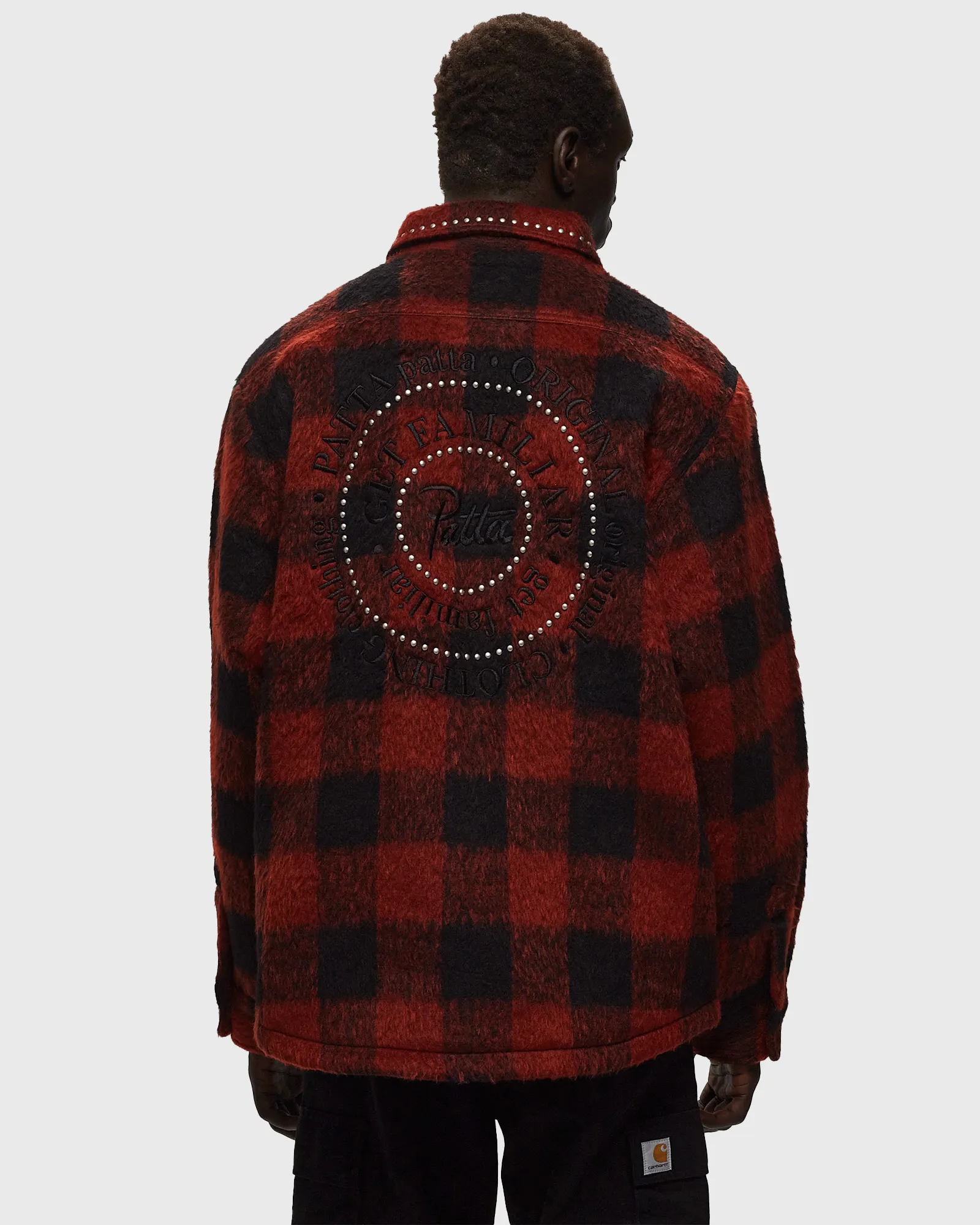 PATTA CHECK CAR COAT