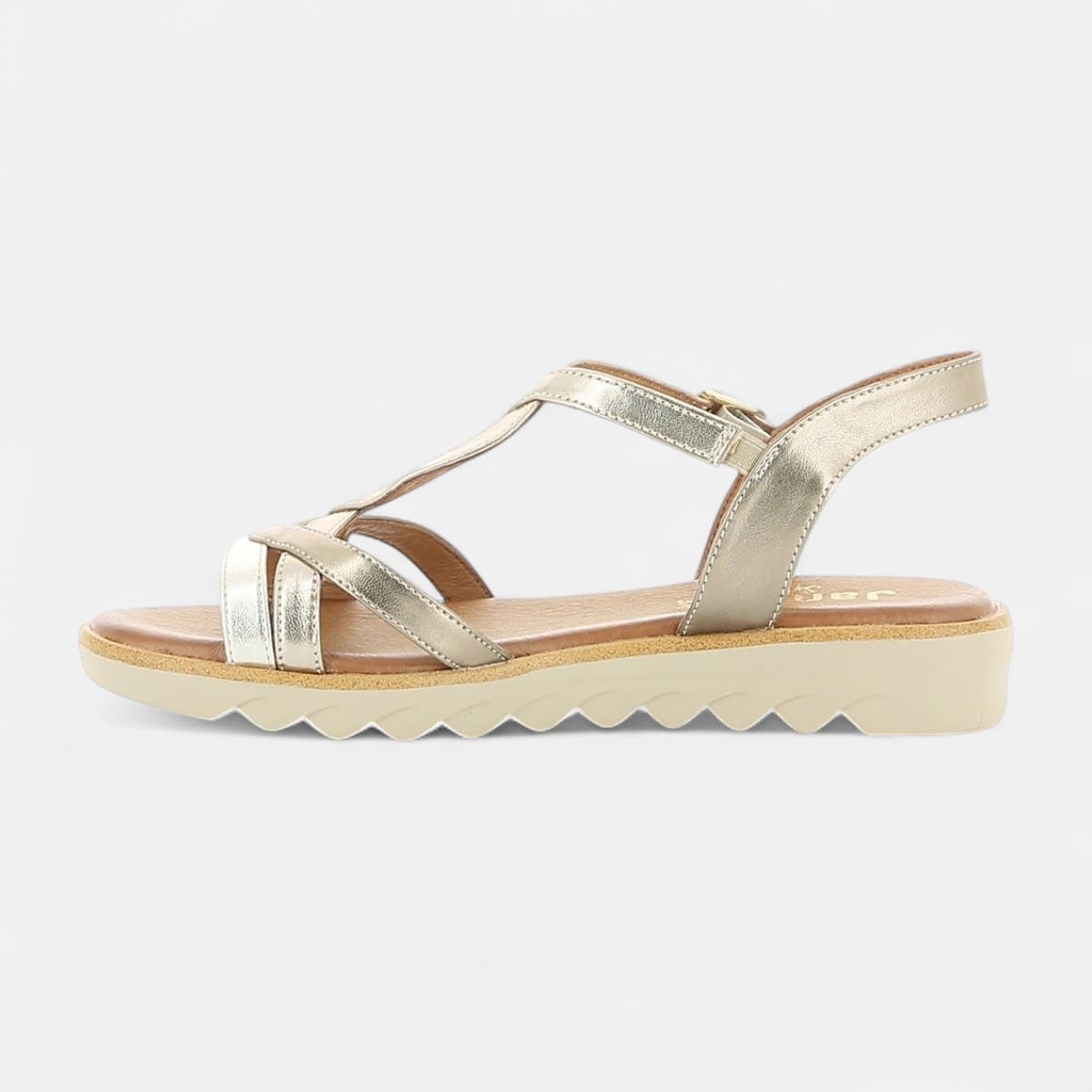 Nu-pieds Femme or