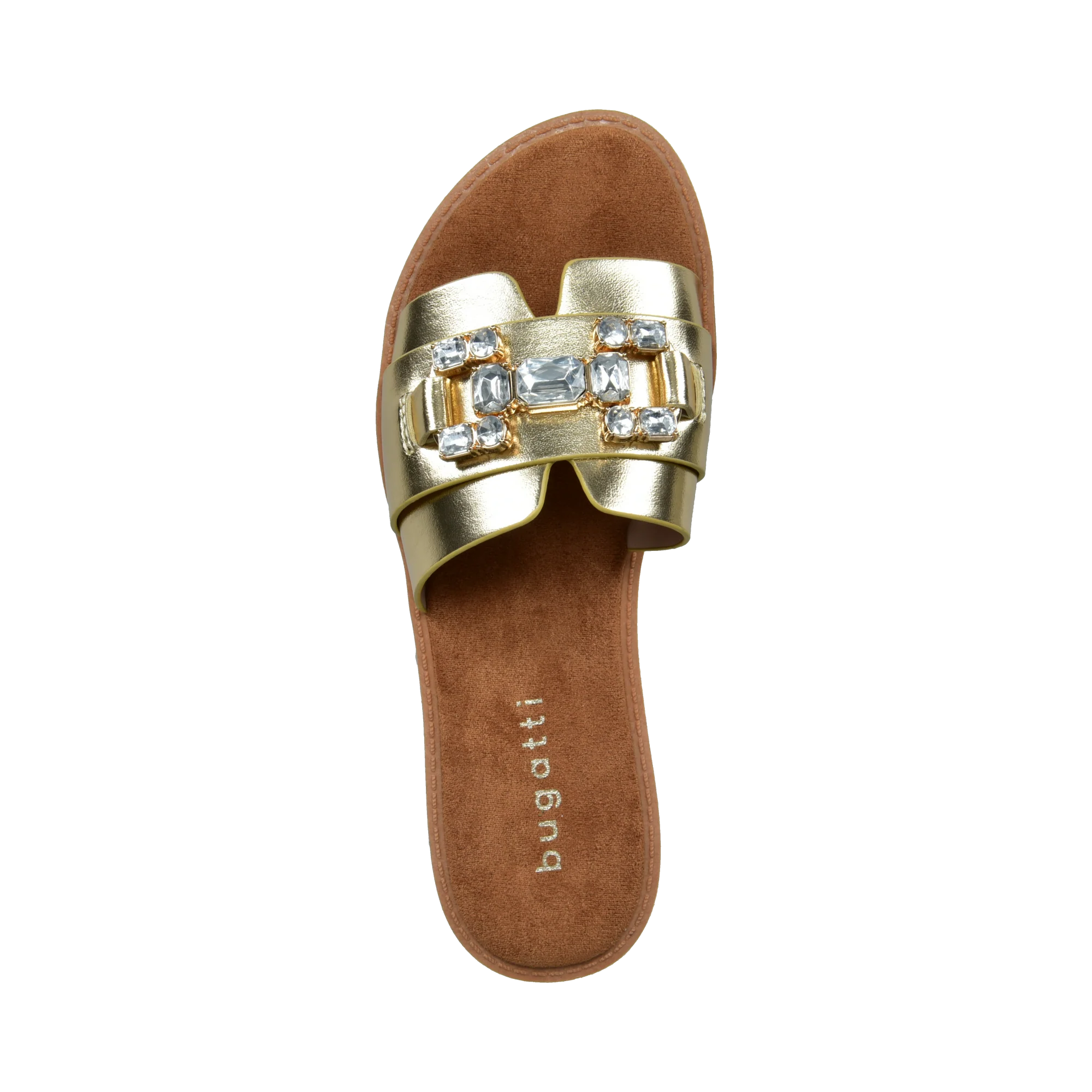 Pantoletten gold