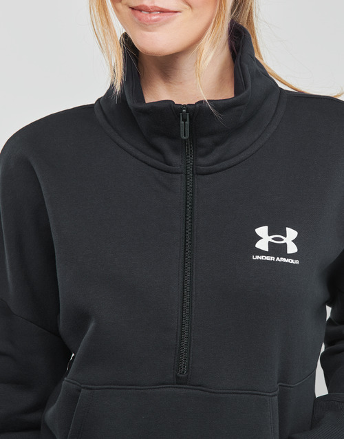 Under Armour - RIVAL FLEECE HZ - Black /  / White