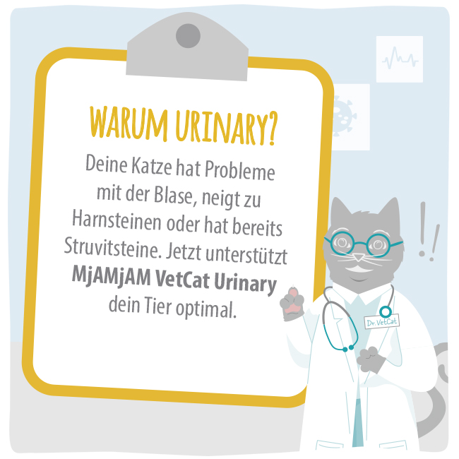MjAMjAM VetCat - Diät - Urinary - Huhn