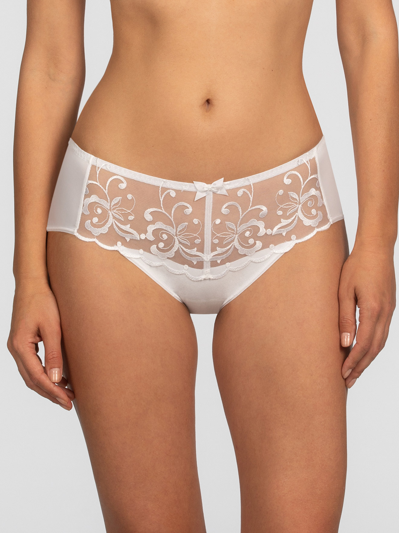 Culotte midi Essential Elegance Broderie