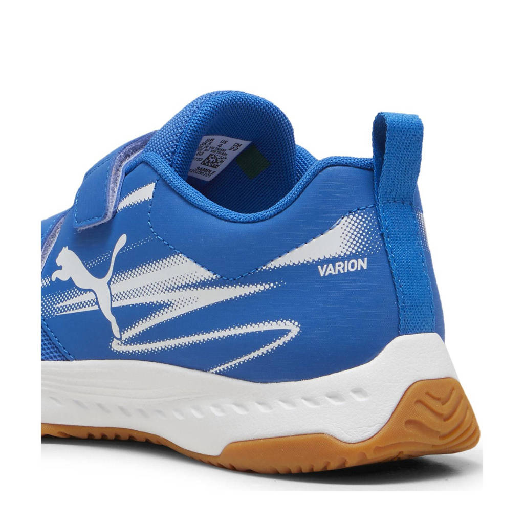 Puma Varion II V Jrzaalsportschoenen kobaltblauw/wit