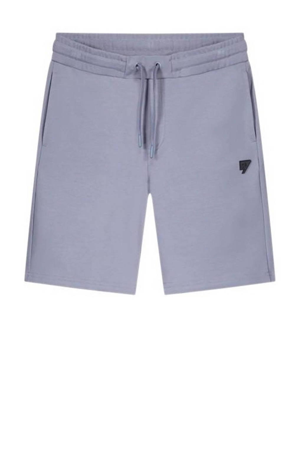 Bellaire regular fit sweatshort vergrijsdblauw