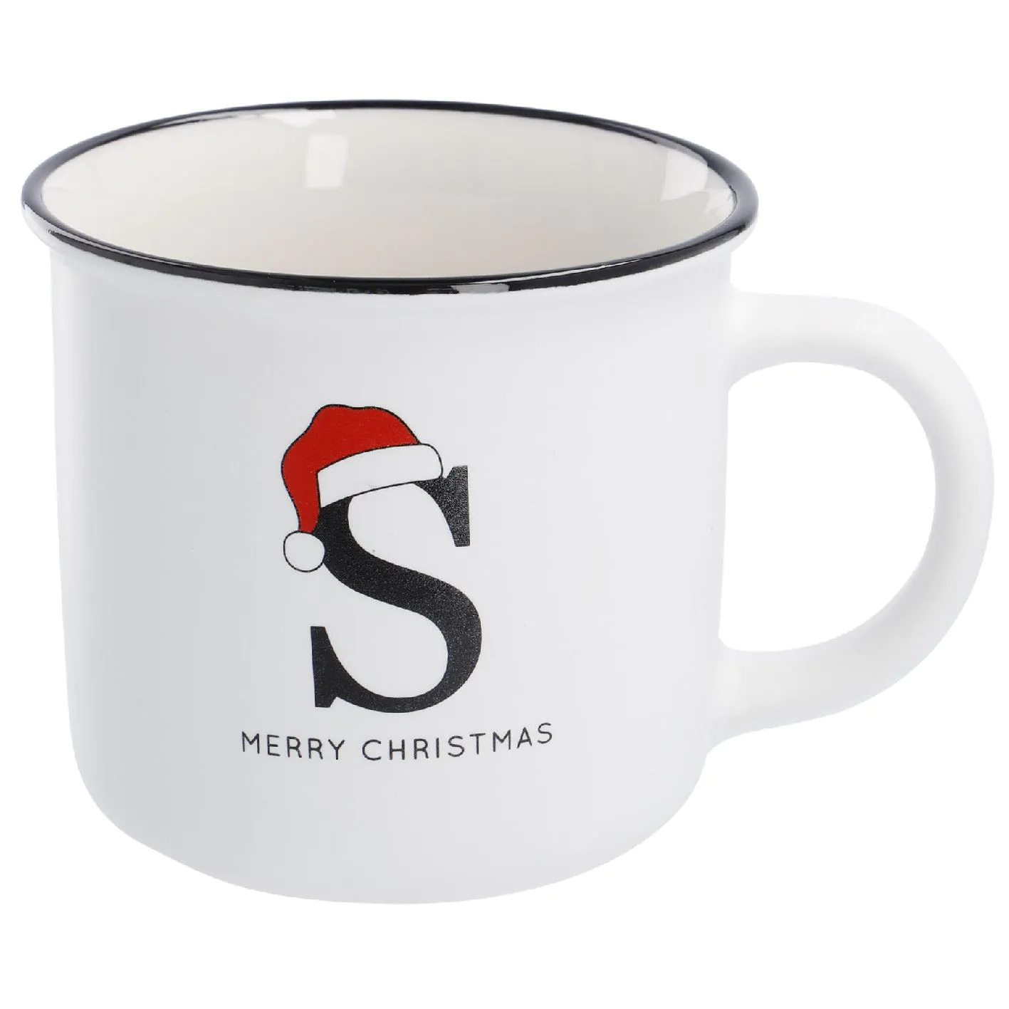 Becher Buchstabe mit Mütze, S, 380 ml