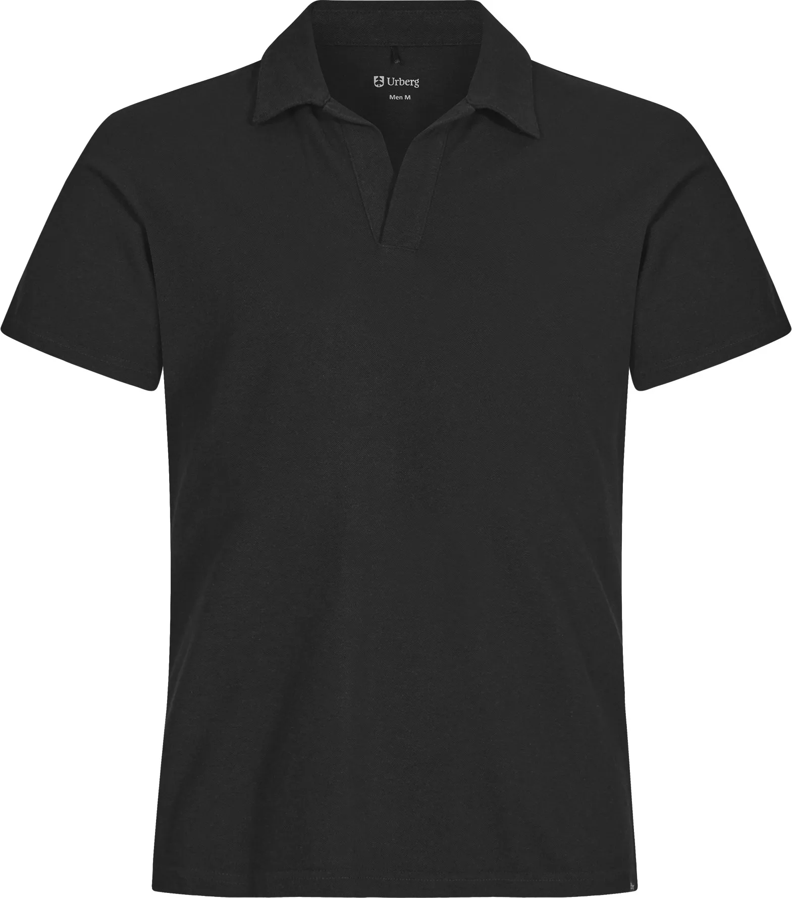 Urberg Men's Hemp Polo Tee Black Beauty