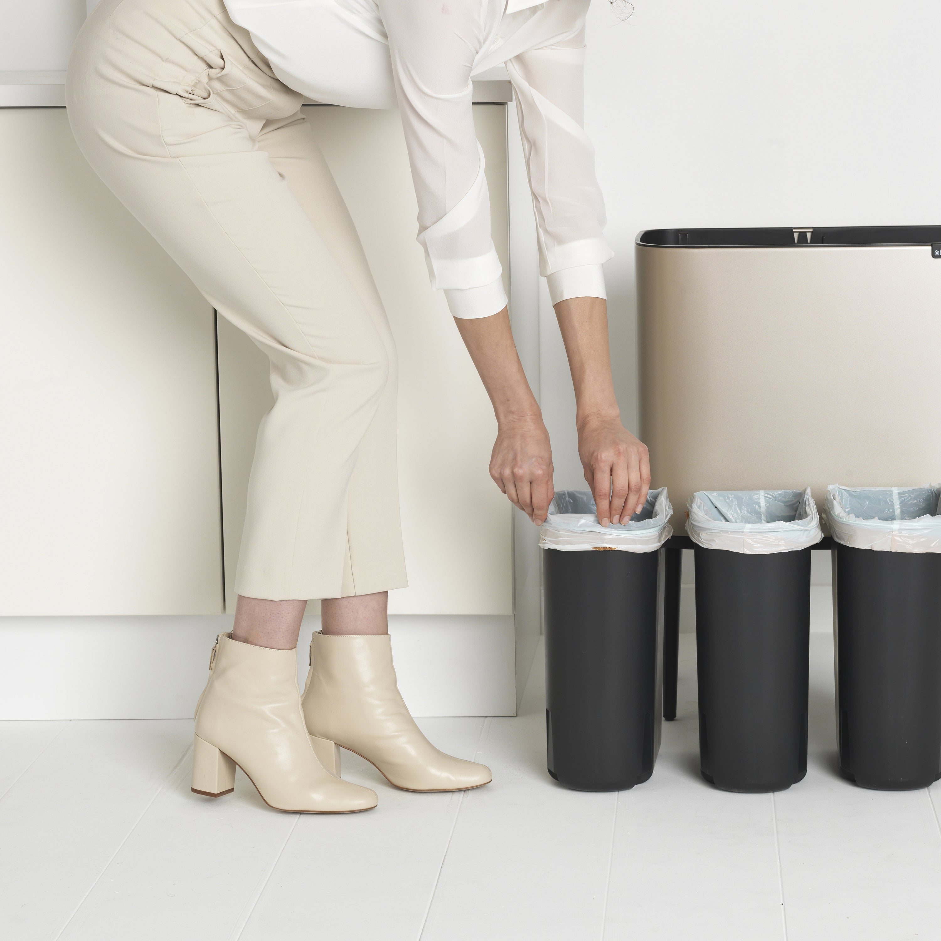 Brabantia Bo Touch Bin Afvalemmer 33 L