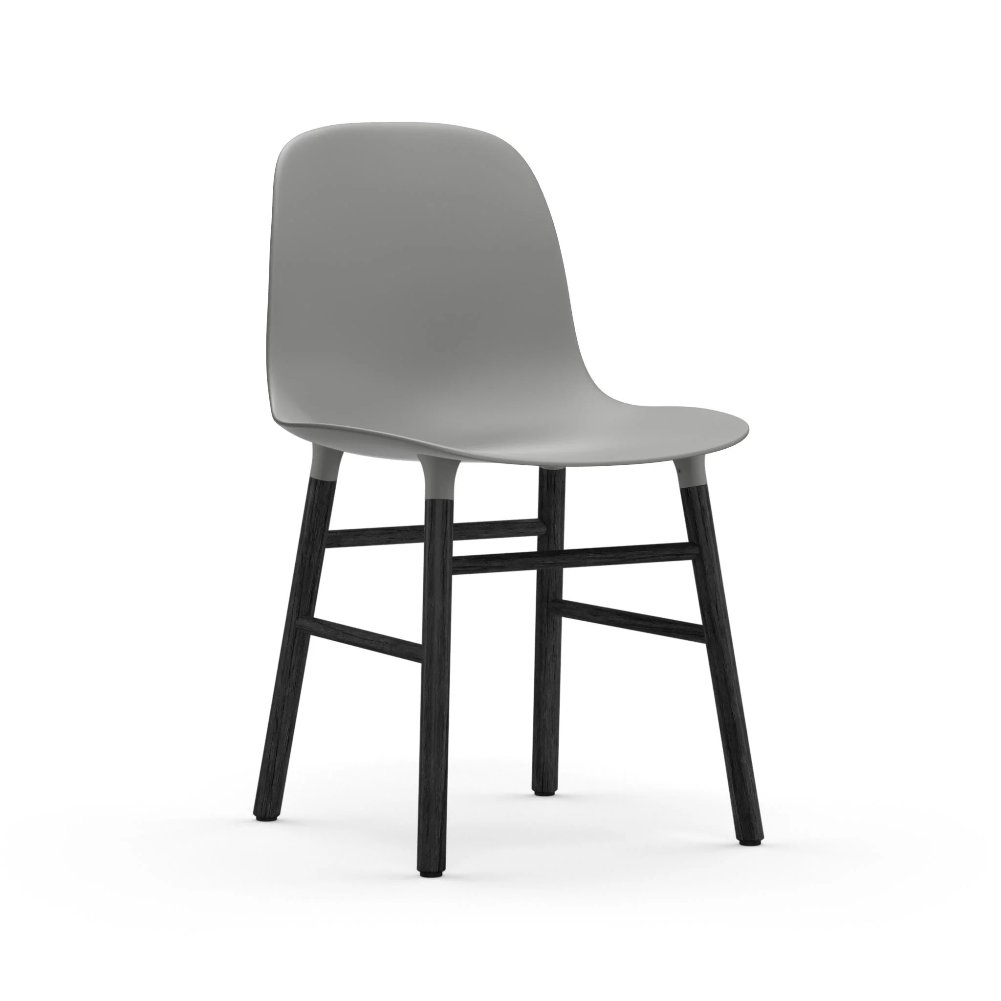 Normann Copenhagen  Form chair, sort/grå