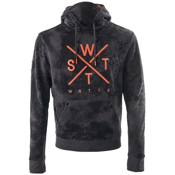 Sweatshirt WATTS SPRAY SWEAT ACID WASH DARK IRON