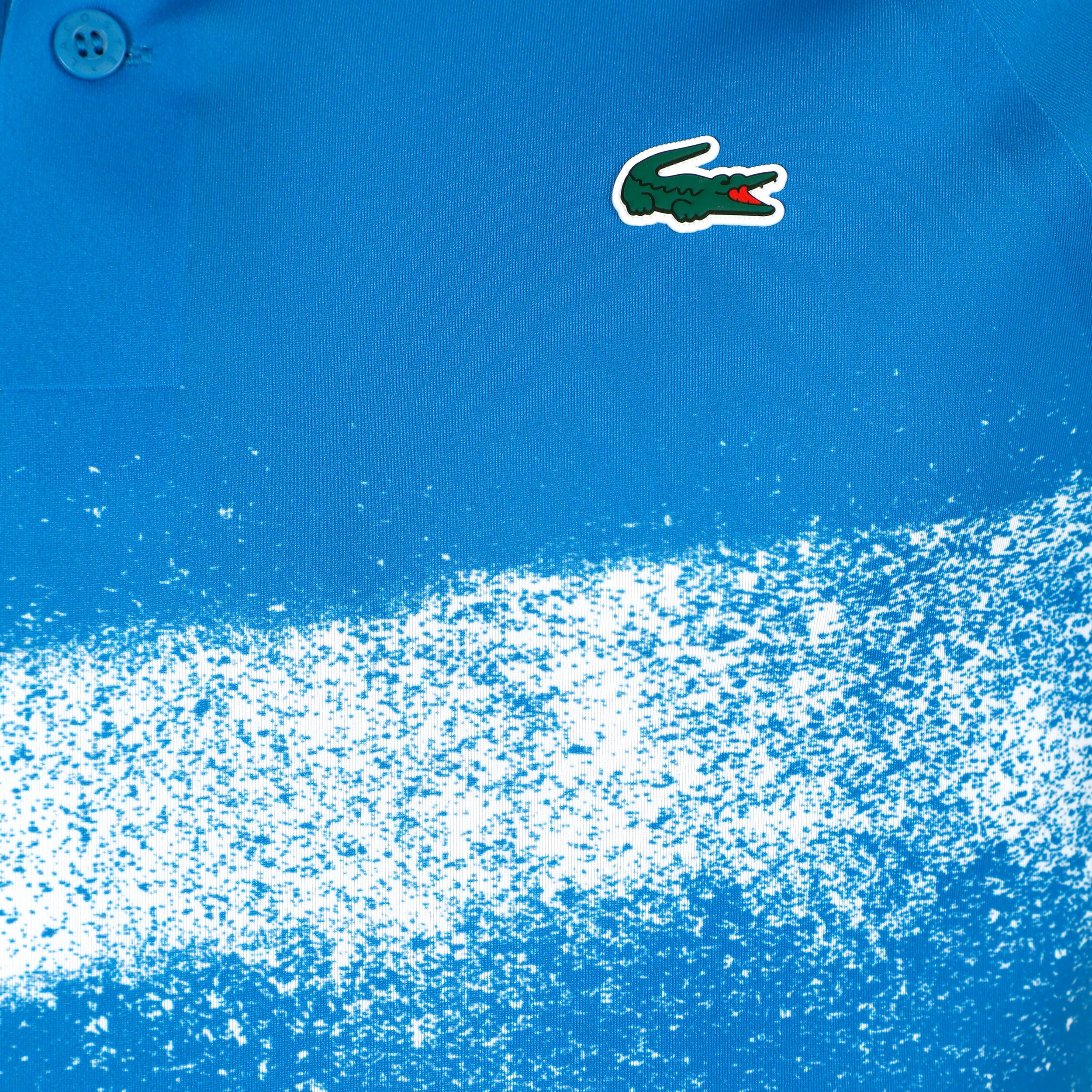 Lacoste Djokovic Polo Hommes - Bleu , Blanc