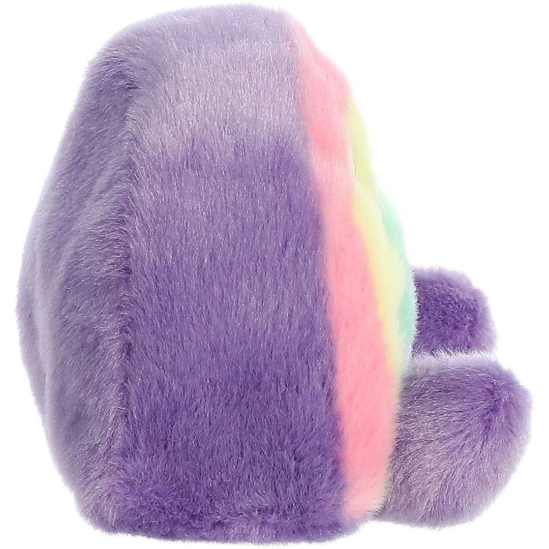 palm pals knuffelregenboog vivi - 13 cm