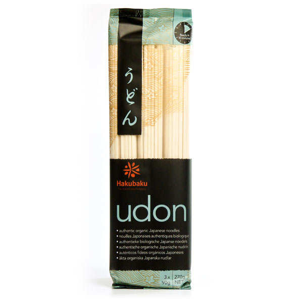 Nouilles japonaises Udon Bio