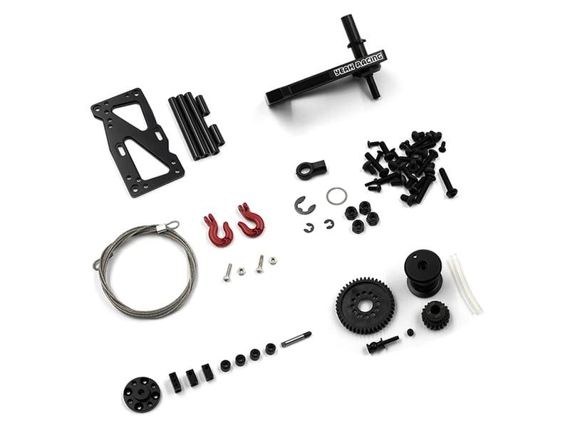 Yeah Racing Modellbau-Seilwinde mit Kupplung, für Servos, B Seilwinden Kit für 360° Servos