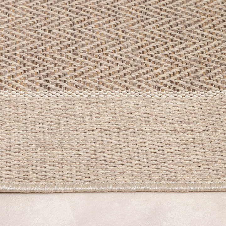 Jute buitenkleed - Fora Edge Naturel | De jute look!