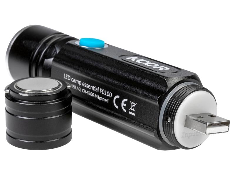 KOOR Taschenlampe Camp Essential Praktische Campinglampe