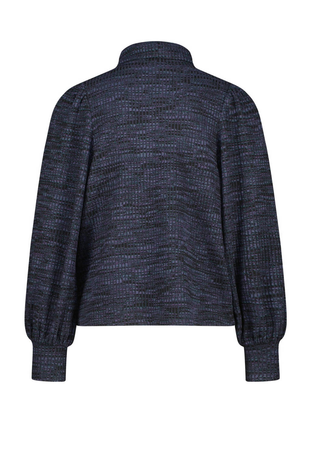 Vingino top Joyce met all over print zwart