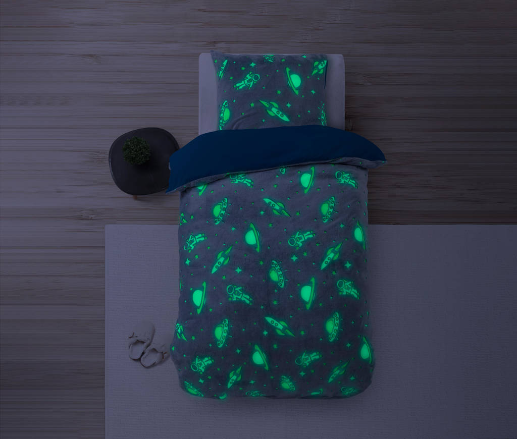 fleece dekbedovertrek 1 persoons (140x220 cm)