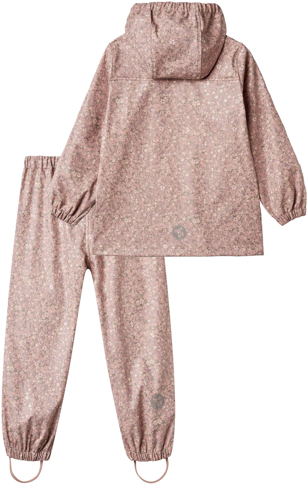 WHEAT Regenjacke »Rainwear Ola Set« Set, 2 Stk. tlg. mit Kapuze mit Regenhose, wasserdicht mit teilweise verschweissten Nähten