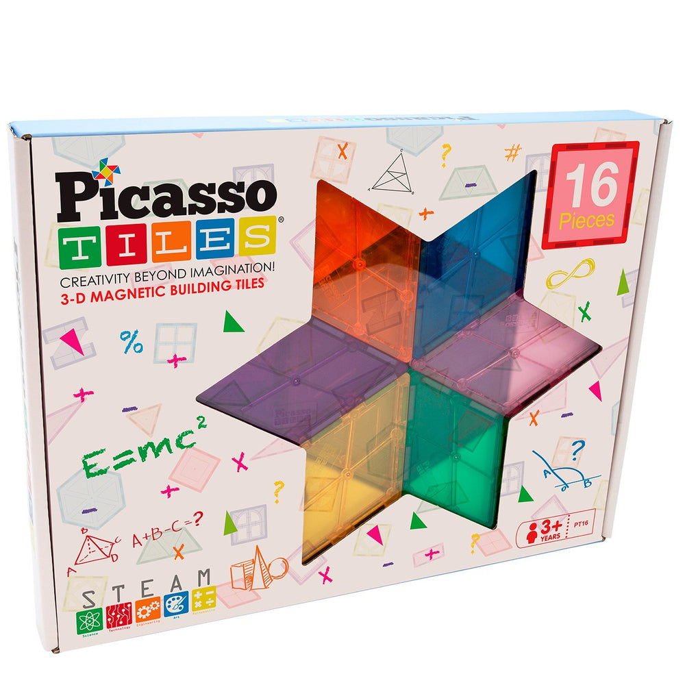 Køb Picasso Tiles 16pc Magnetic Tiles set