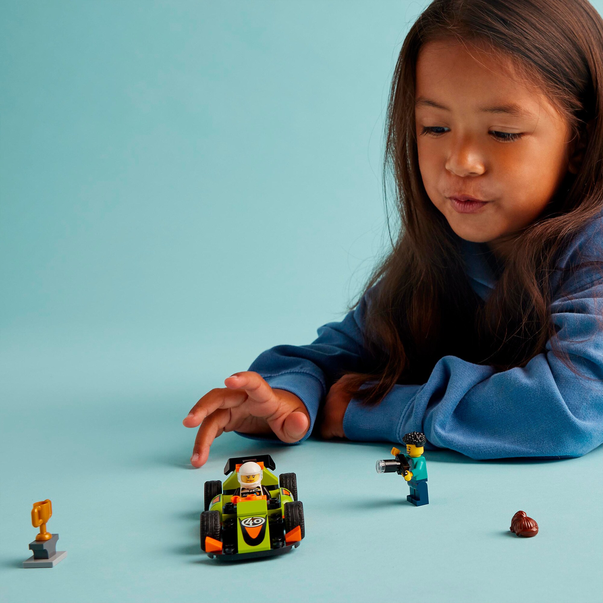 LEGO Konstruktionsspielzeug City Rennwagen