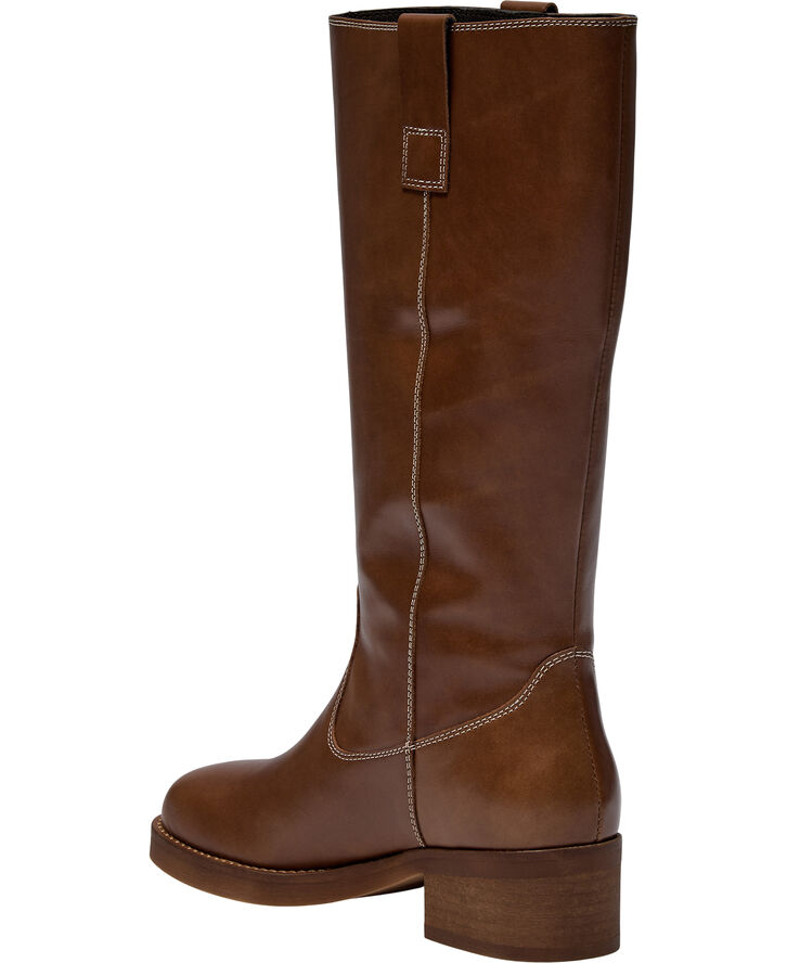 Billi Bi Long boots - A5289 Cuoio rustic calf 884