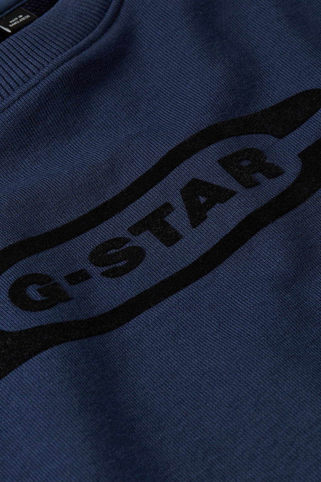G-STAR sweater sweater ub donkerblauw/zwart