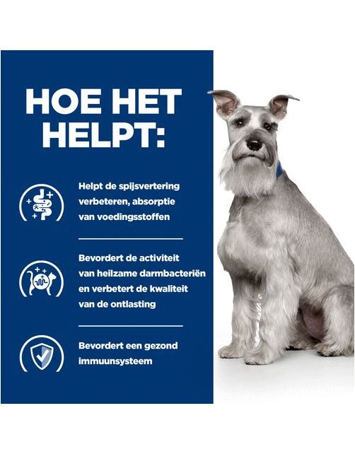 Hill's Prescription Diet I\/D Digestive Care Low Fat Stoofpotje  Blik - Hondenvoer - Kip Groente 156 g