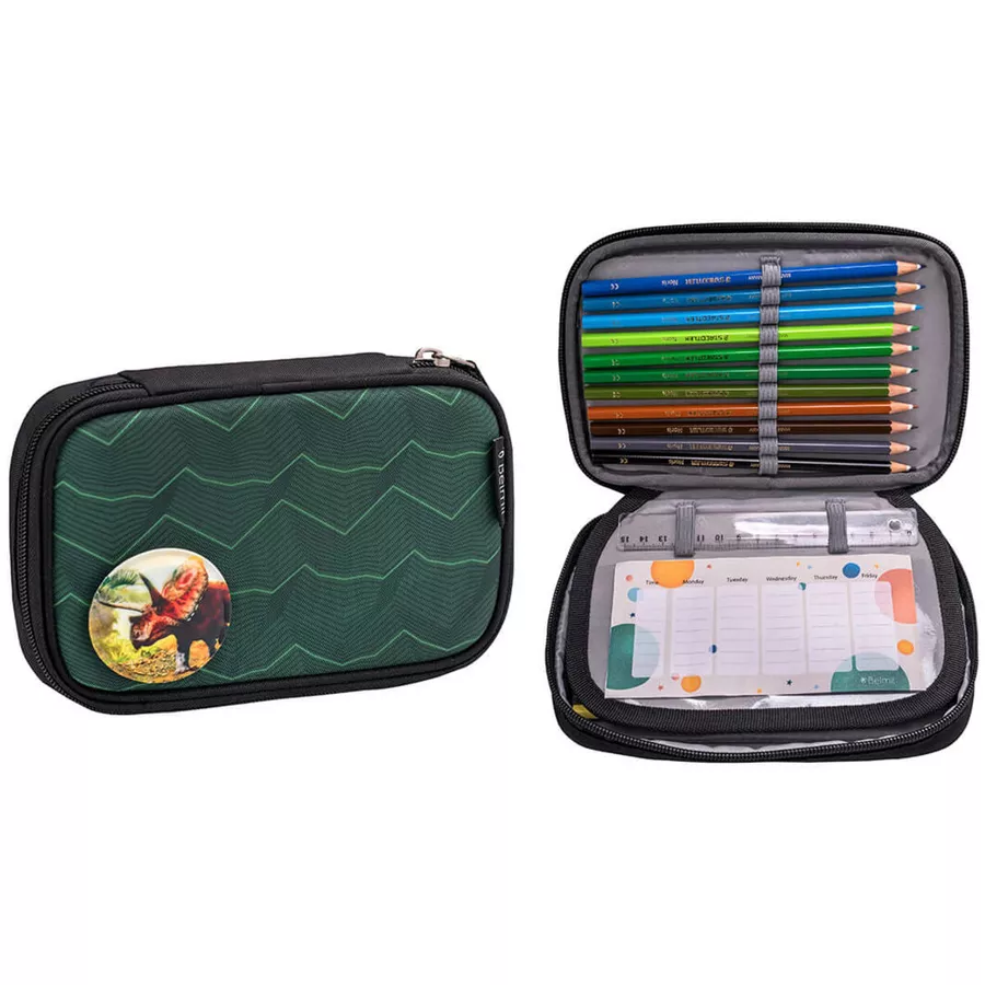 Belmil Schulranzen Premium Smarty Plus Set 5-teilig Twist of Lime