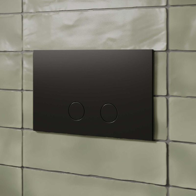 Inti Bath - Drukplaat - RVS 316 - Matt Black