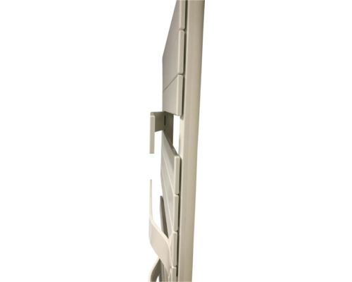 KERMI badkamerradiator Tabeo 60x175,7x10,1 cm wit RAL 9016 met middenaansluiting TBN101800602MXK