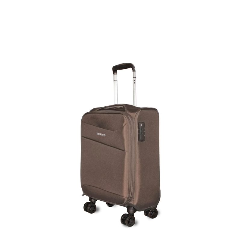 Valise cabine souple Robust Extensible 53,5 cm Marron