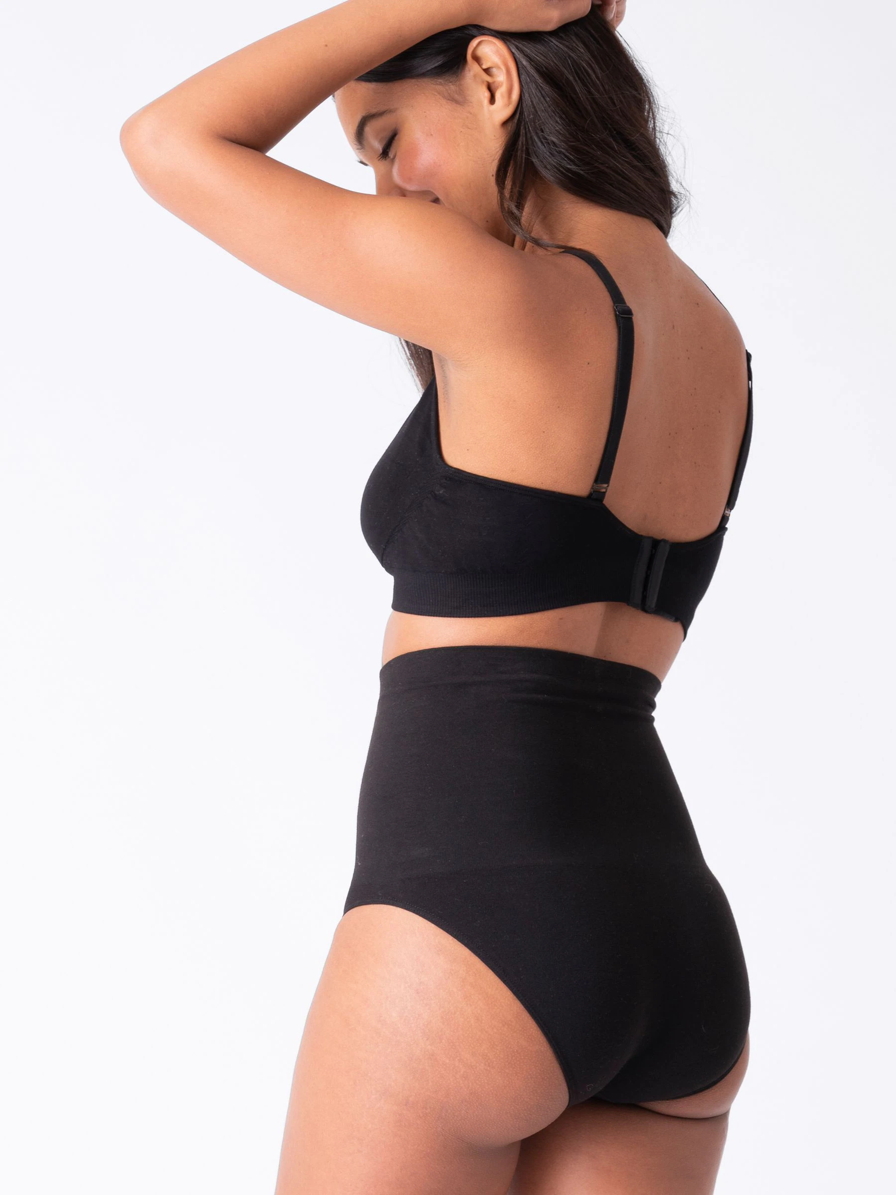 Zwart & wit - Seraphine Post Maternity Support Briefs 2 Pack