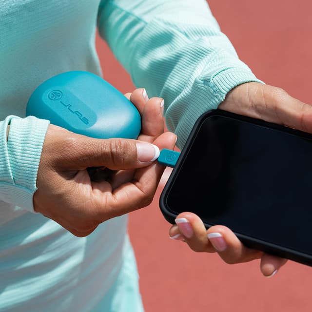 JLab JBuds Sport ANC 4 true wireless earbuds (teal)