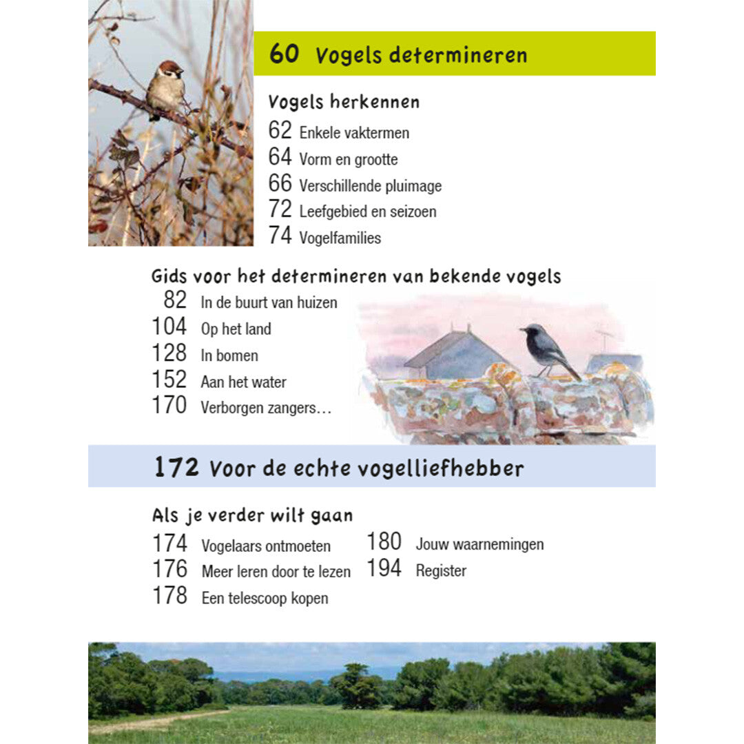 Uitgeverij kosmos vogelgids voor kids