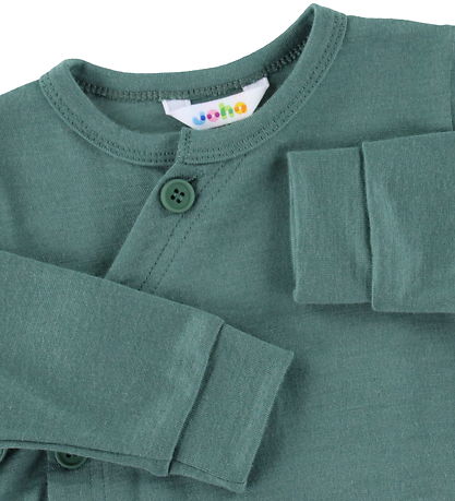 Joha Cardigan - Uld - Mørk Grøn