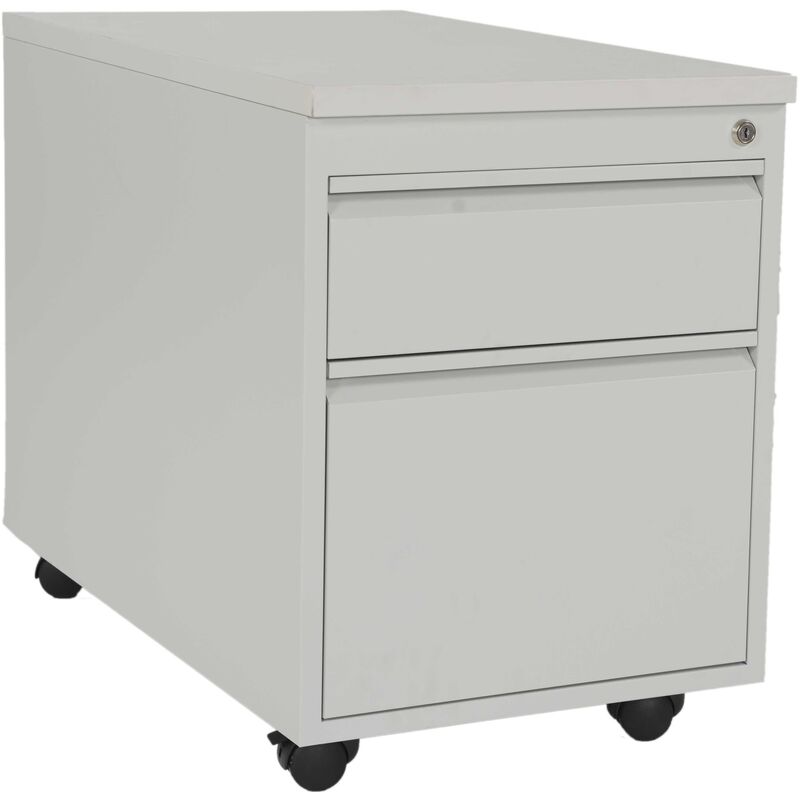 Rollcontainer Steel, 2 Schubladen