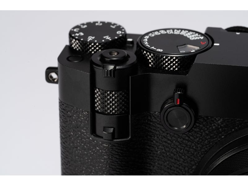 Fujifilm Fotokamera GFX 100RF Schwarz GFX-Kamera mit fest verbautem Objektiv und bringt die Mittelformat-Bildqualität in ein ultrakompaktes Design