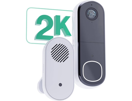 ARLO - Visiophone Sonnette vidéo sans fil 2k + carillon