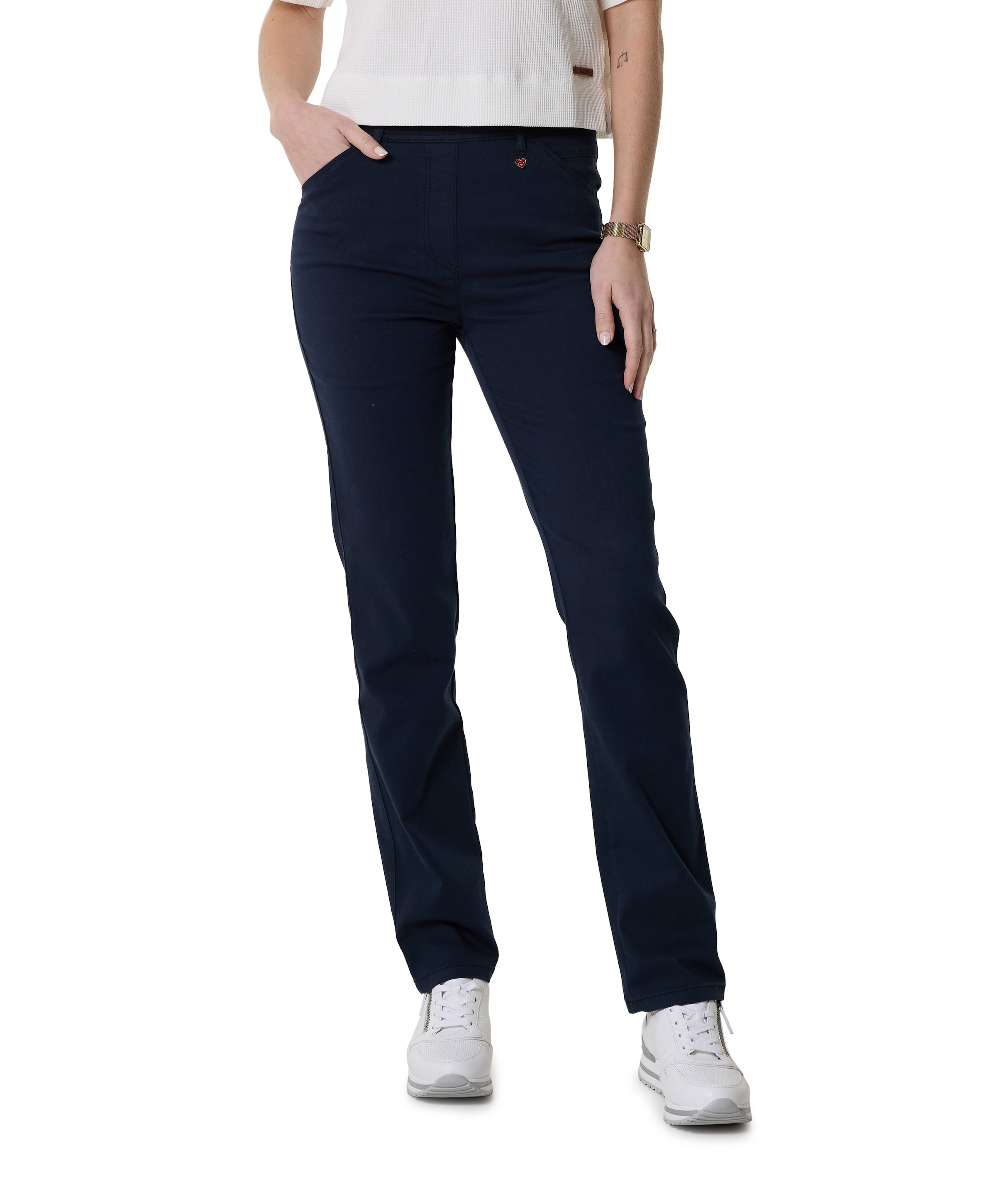 Relaxed by Toni Alice dames broek blauw