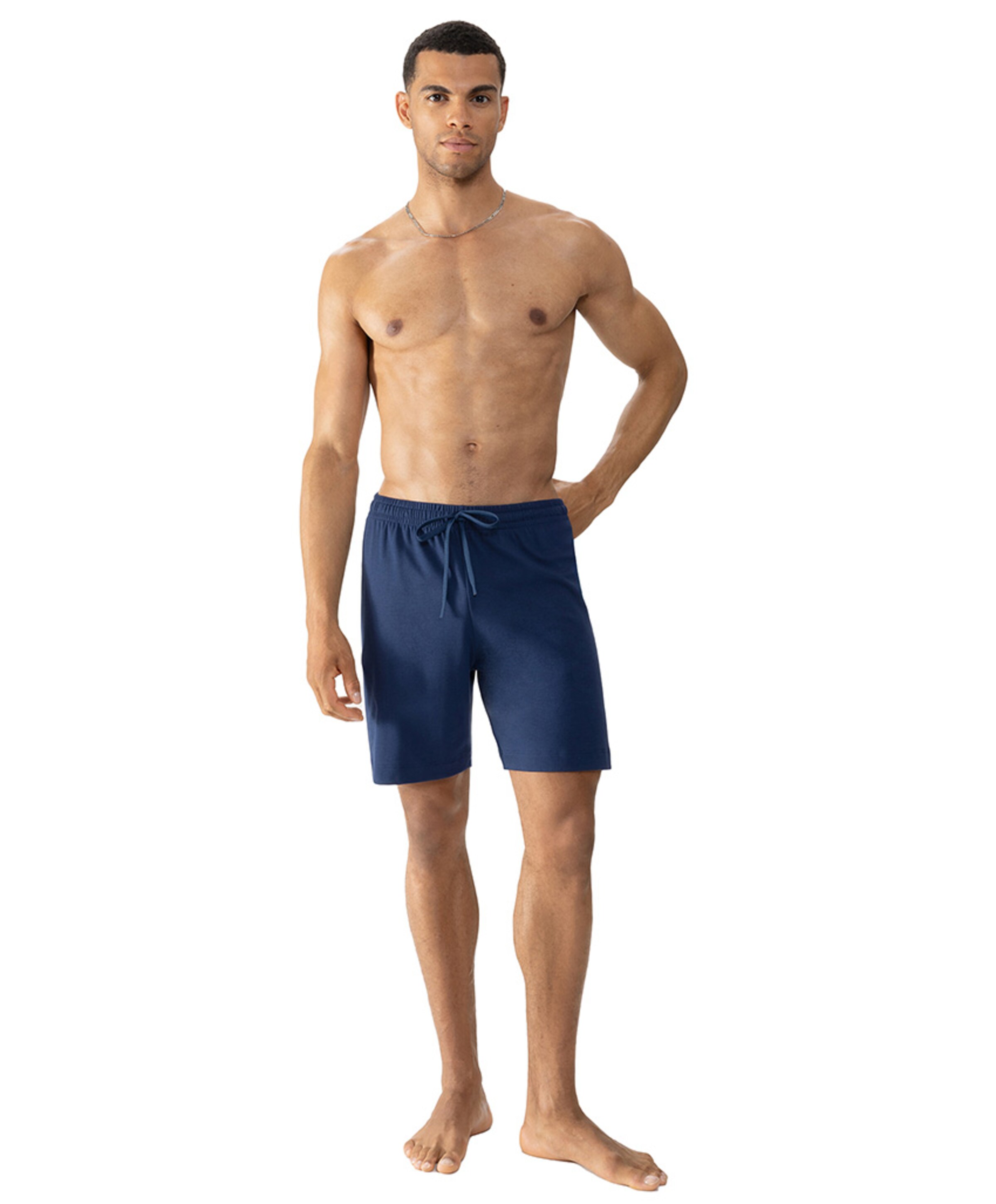Mey Pyjama short blauw