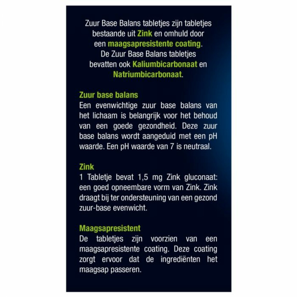 2x Lucovitaal Zuur Base 50 tabletten